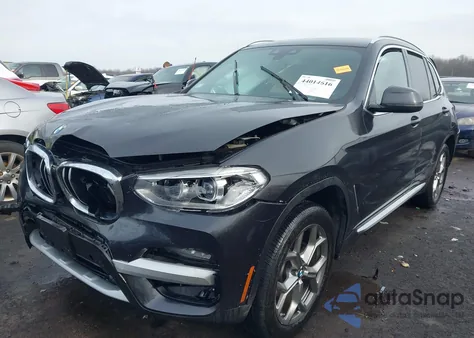 2020 BMW X3 xDrive30I z USA, uszkodzony, nr VIN 5UXTY5C0XL9B70480